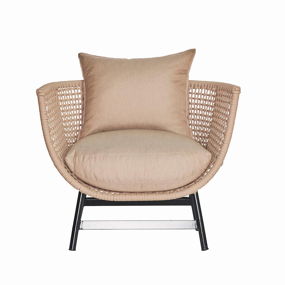 Jan Kurtz - Loungesessel Suka-Stühle-Jan Kurtz-Taupe-TOJU Interior