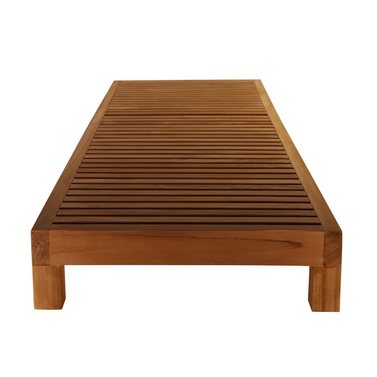 Jan Kurtz - Sonnenliege Korfu Teak Natur-Sonnenliegen-Jan Kurtz-TOJU Interior