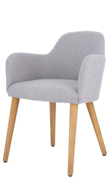 Jan Kurtz - Stuhl Flaminia-Stühle-Jan Kurtz-Hellgrau-TOJU Interior