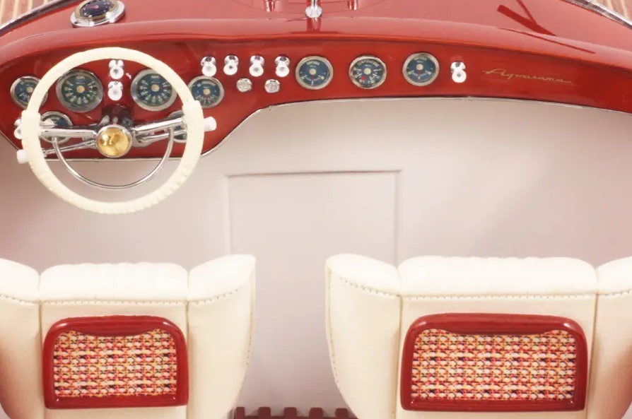 Kiade - Modellboot Riva Aquarama 82cm Ivory-Modellboot-Kiade-TOJU Interior