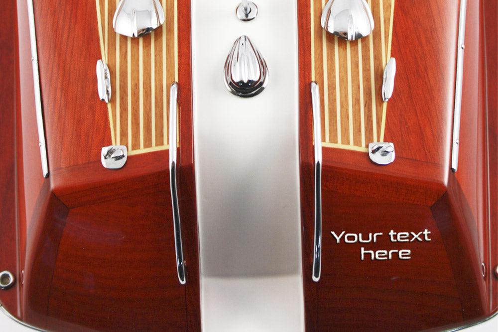 Kiade - Modellboot Riva Aquarama Special 87cm Coral-Modellboot-Kiade-TOJU Interior