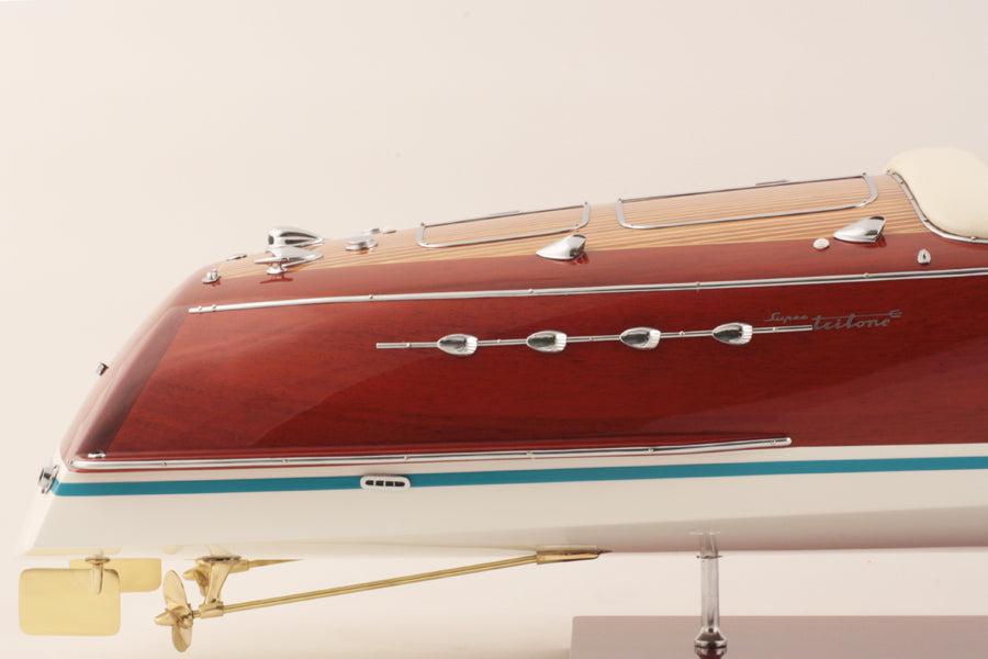 Kiade - Modellboot Riva Super Tritone 82cm Ivory-Modellboot-Kiade-TOJU Interior