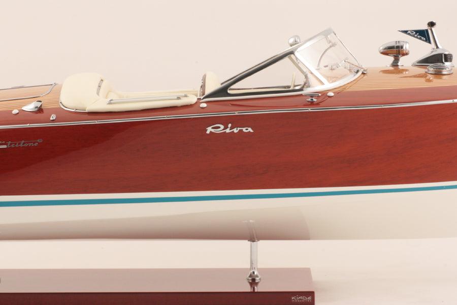 Kiade - Modellboot Riva Super Tritone 82cm Ivory-Modellboot-Kiade-TOJU Interior