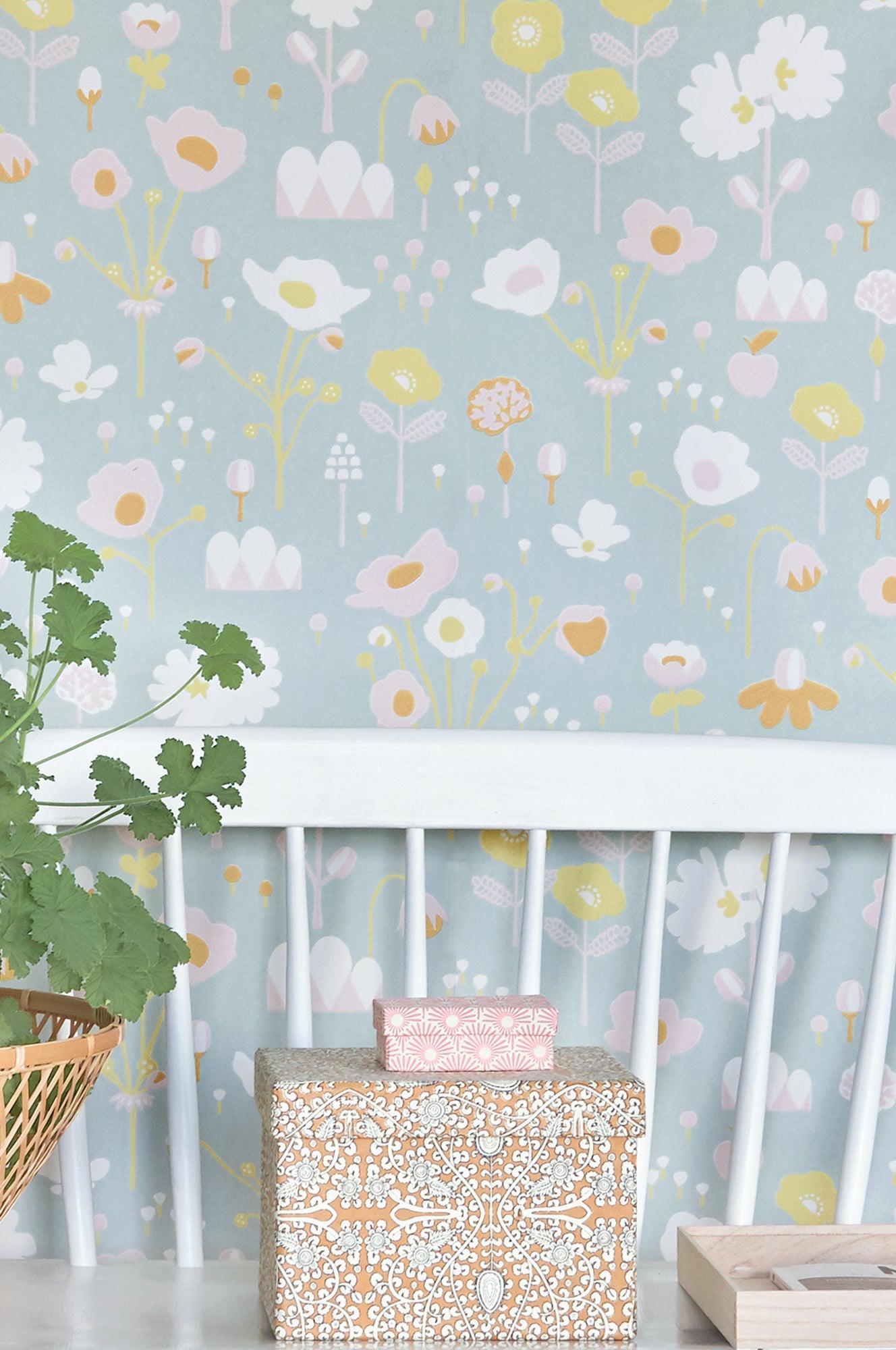 Majvillan - Tapete Bloom-Tapeten-Majvillan-TOJU Interior