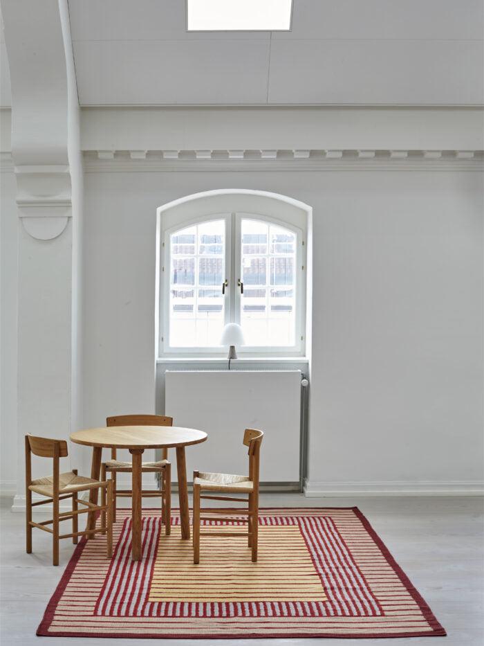 Massimo Copenhagen - Teppich Hemp Red & Yellow by Tanja Kirst-Teppiche-Massimo Copenhagen-TOJU Interior