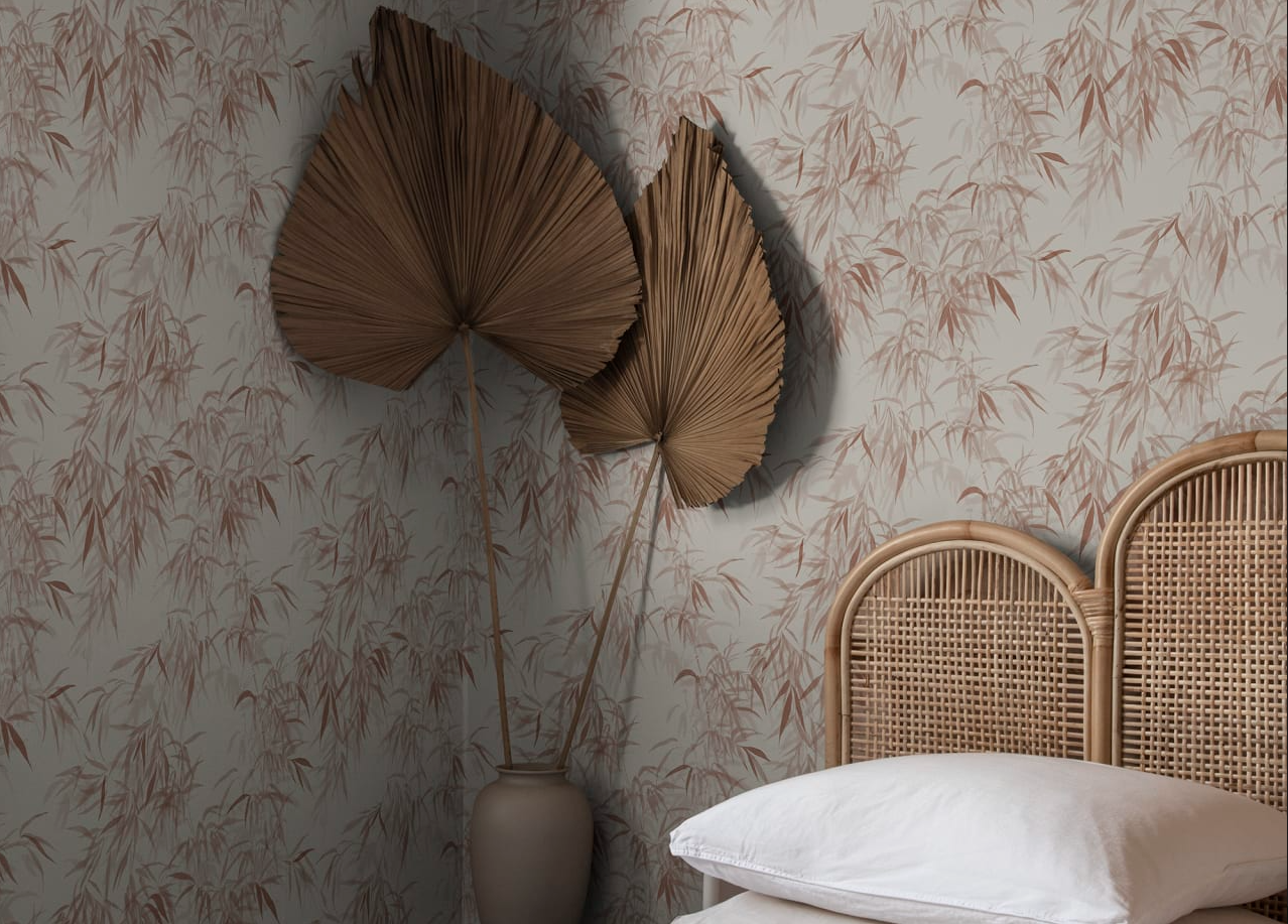 Sandberg - Tapete Jon-Tapeten-Sandberg-Burgundy-TOJU Interior