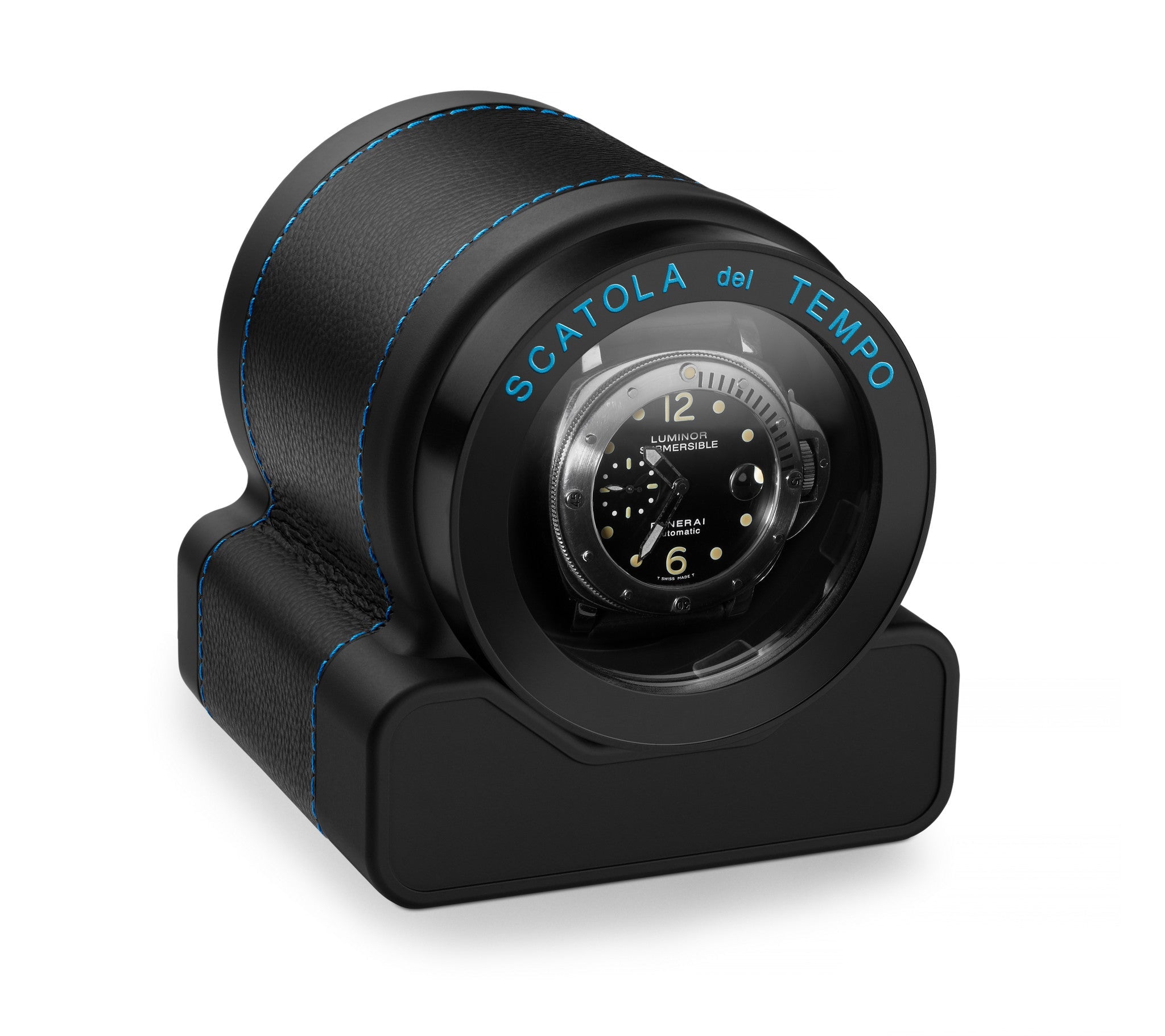 Scatola del Tempo - Uhrenbeweger ROTOR ONE RACING BLUE + BLACK/BLUE-Uhrenbeweger-Scatola del Tempo-TOJU Interior