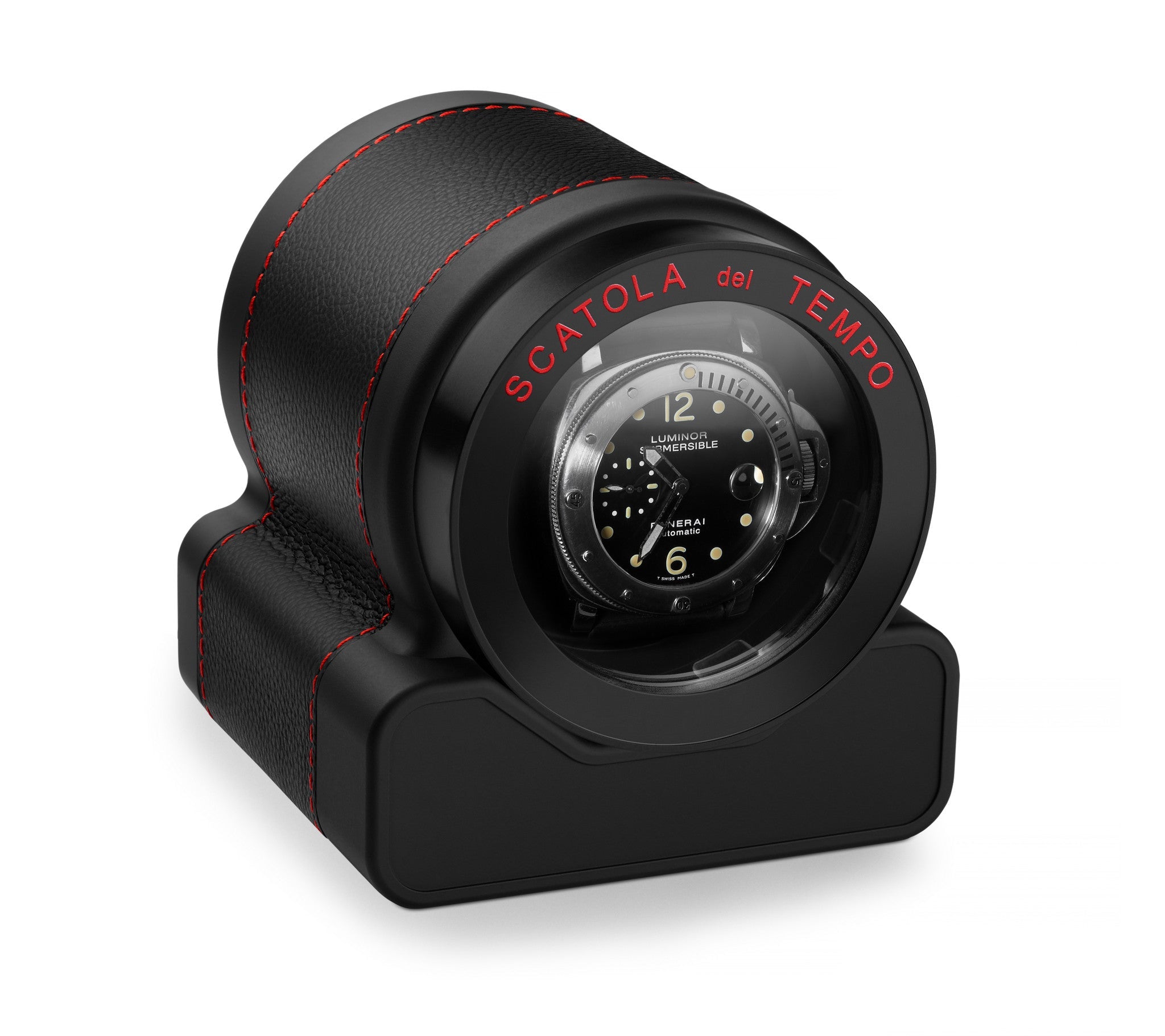 Scatola del Tempo - Uhrenbeweger ROTOR ONE RACING RED + BLACK/RED-Uhrenbeweger-Scatola del Tempo-TOJU Interior