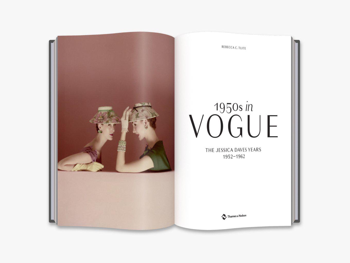 THAMES & HUDSON - 1950s in Vogue The Jessica Daves Years - Coffee Table Book-TOJU Interior