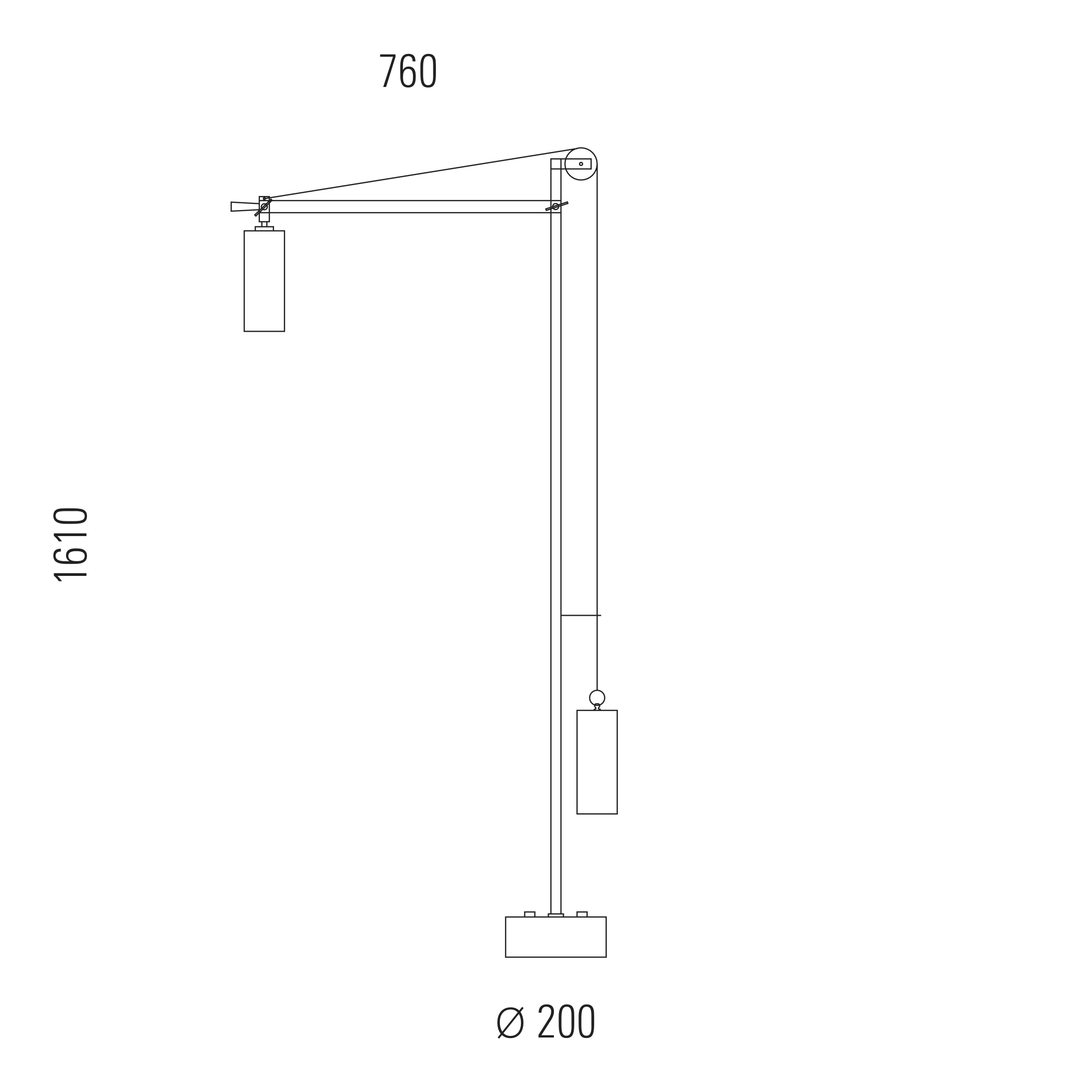 Tecnolumen - Bauhaus Stehleuchte BH 23-Stehlampe-Tecnolumen-TOJU Interior -BH23N