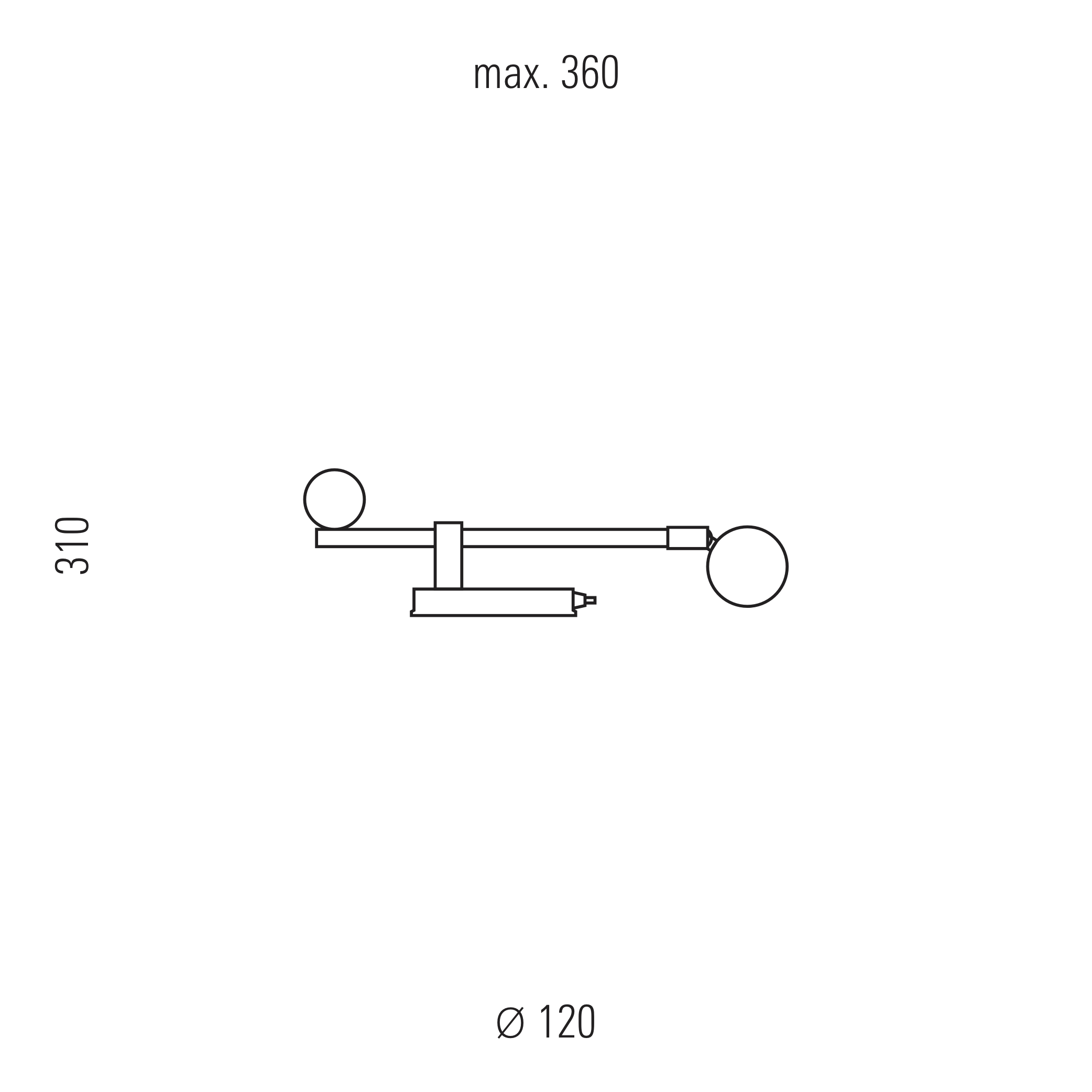 Tecnolumen - De Stijl Klavierleuchte DS 28-Tischleuchte-Tecnolumen-TOJU Interior -
