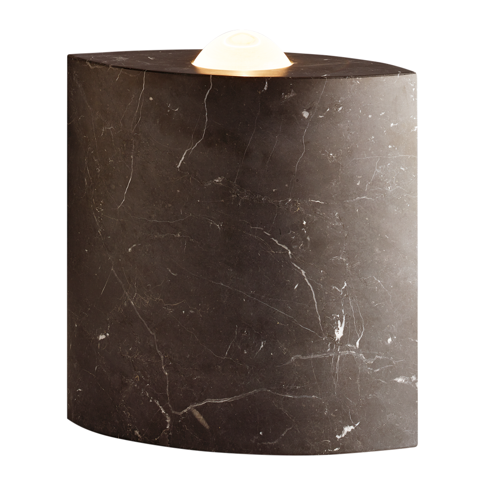 Tecnolumen - Fußbodenleuchte EGYPTIAN EYE EE 86-Stehlampe-Tecnolumen-Schwarz Marmor-TOJU Interior -EE 86 SW