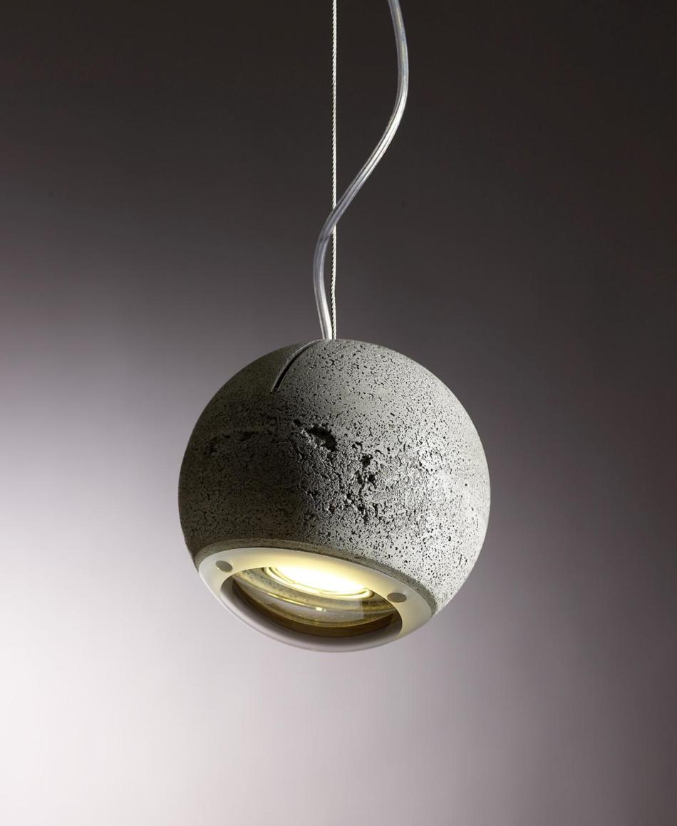 Tecnolumen - Pendelleuchte TRABANT 1-Pendelleuchte-Tecnolumen-Glaslinse klar-14 cm-TOJU Interior -TRABANT1GL14