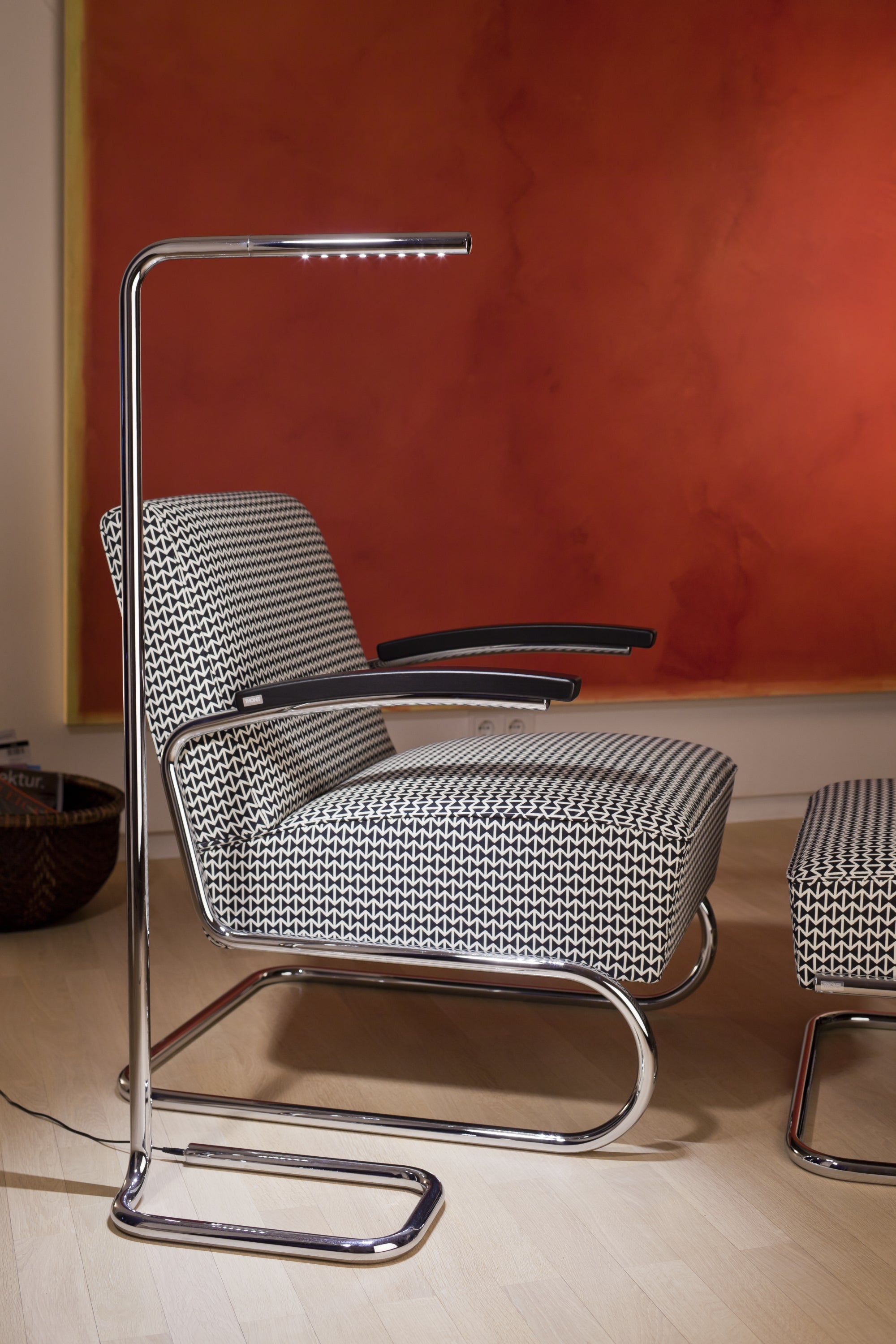 Tecnolumen - Stehleuchte LUM 125 STLUM 10-Stehleuchte-Tecnolumen-Chrom-TOJU Interior -125STLUMC