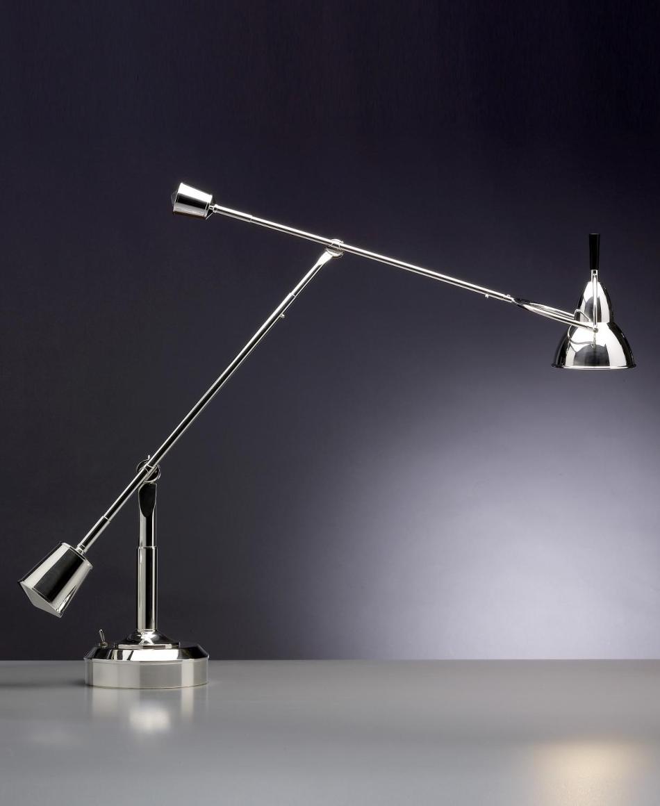 Tecnolumen - Tischleuchte EB 27-Tischleuchte-Tecnolumen-Versilbert mit 90erAuflage-TOJU Interior -EB27S