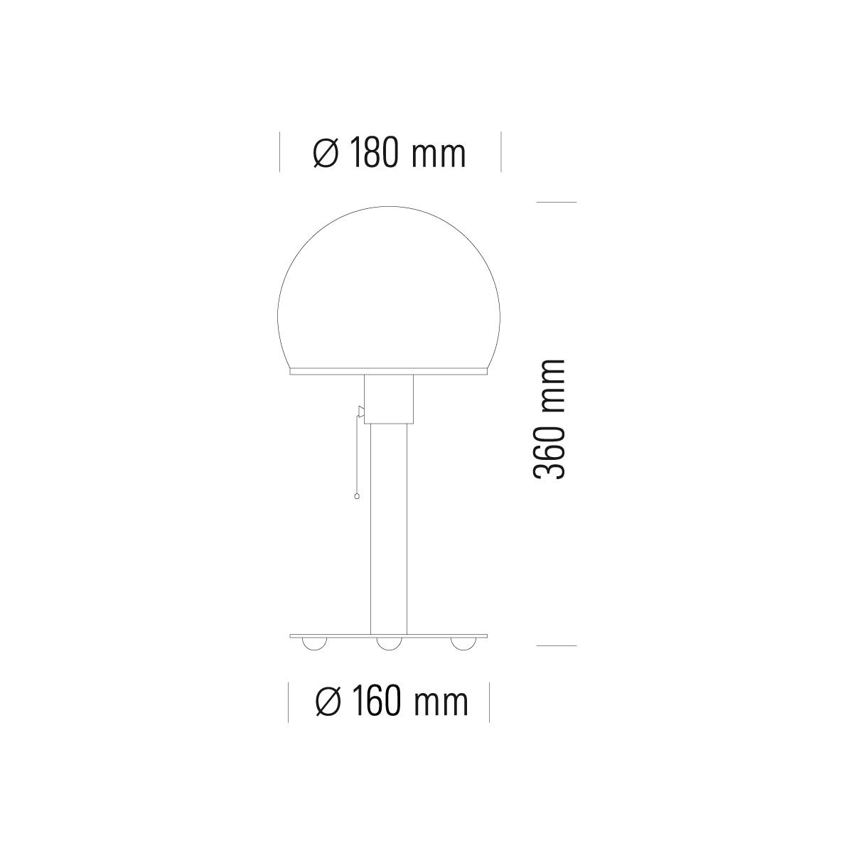 Tecnolumen - Tischleuchte Wagenfeld WA 24-Tischleuchte-Tecnolumen-TOJU Interior -808447