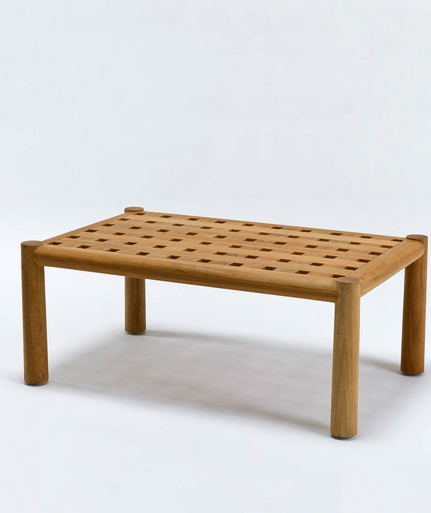 Unopiu - Couchtisch Pevero rechteckig aus Teakholz-Tisch-Unopiu-TOJU Interior