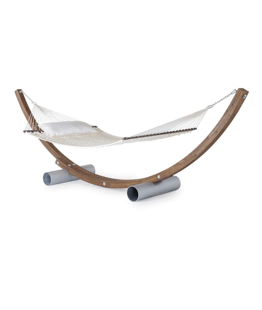 Unopiu - Hängematte mit Unterteil aus galvanisiertem Stahl-Hängematte-Unopiu-TOJU Interior