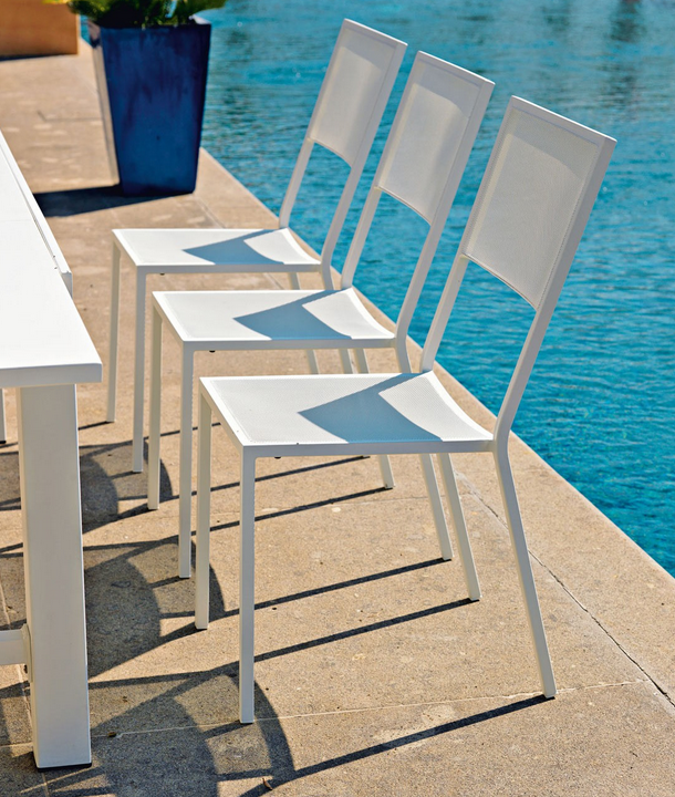 Unopiu - Stuhl Conrad aus Eisen-Stuhl-Unopiu-Weiß-TOJU Interior