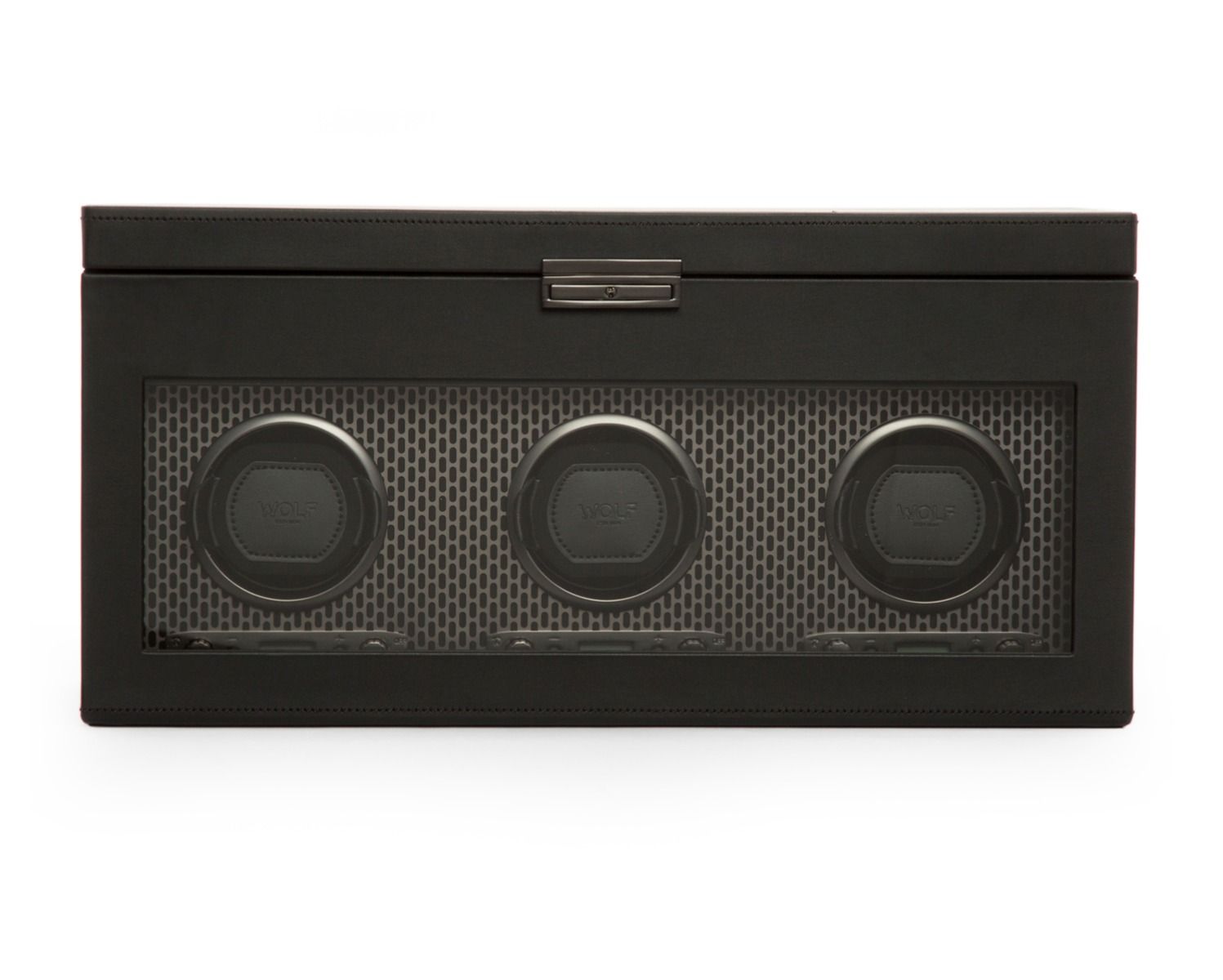 Wolf - Uhrenbeweger - Axis triple winder with Storage Single-Uhrenbeweger-Wolf 1834-TOJU Interior