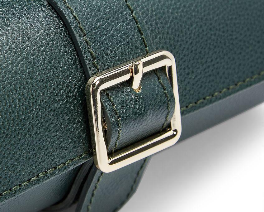 Wolf - Uhrenrolle für 3 Uhren British Racing Green-Uhrenrolle-Wolf 1834-TOJU Interior