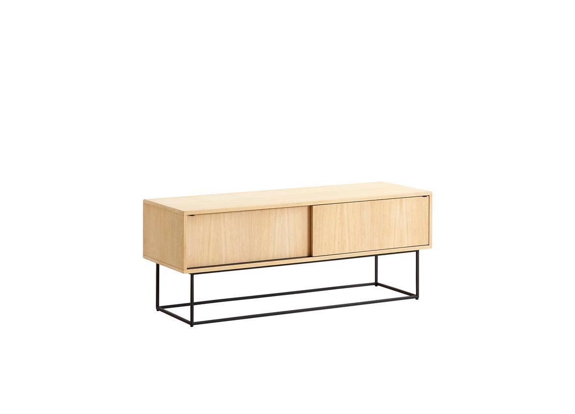 Woud - Sideboard Virka low-Sideboard-Woud-Eiche geseift-TOJU Interior