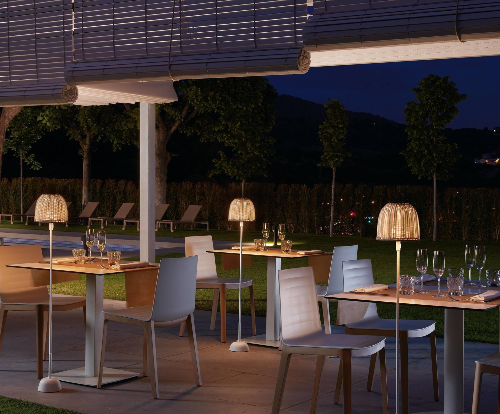 Bover - Stehleuchte - Atticus P/114/R aufladbare Batterie LED mit Dimmer - TOJU Interior