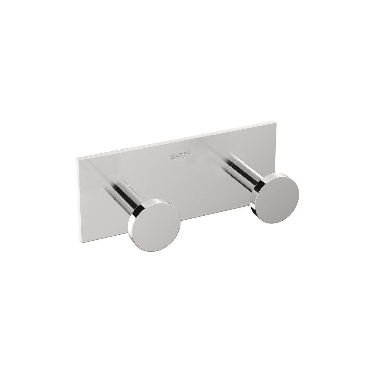 Cosmic - Doppelhaken Stick-Handtuchhalter-Cosmic-Chrom-TOJU Interior