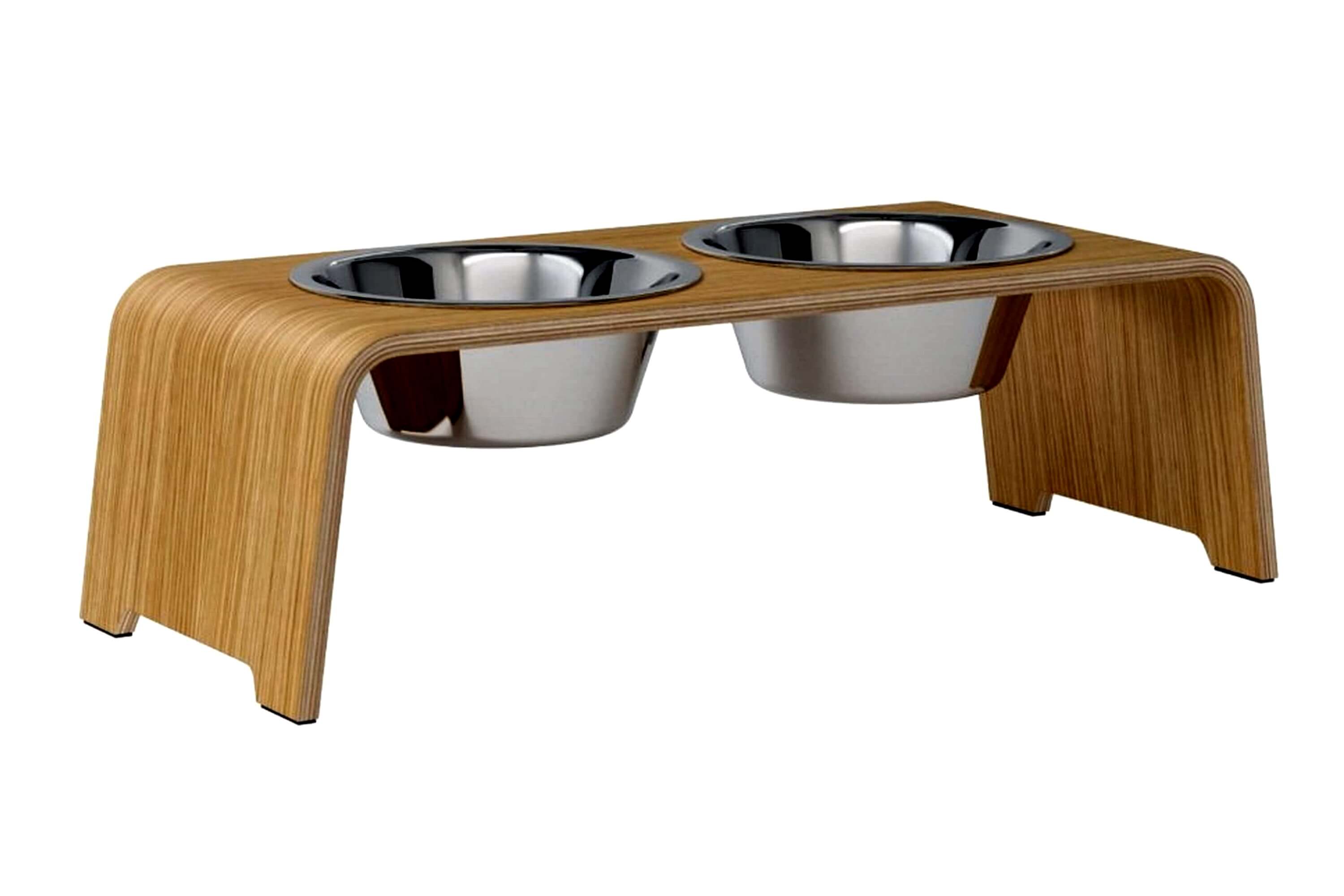 dogBar® M - Eiche hell mit Edelstahl-dogBar-TOJU Interior