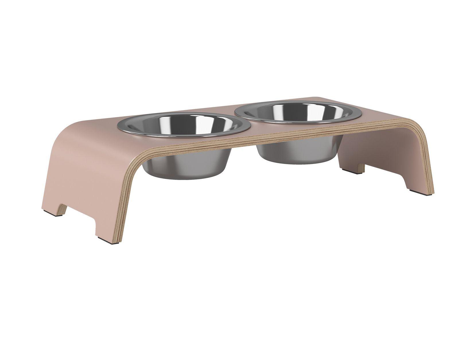 dogBar - LIMITED 2022 S - HPL antique pink mit Edelstahl