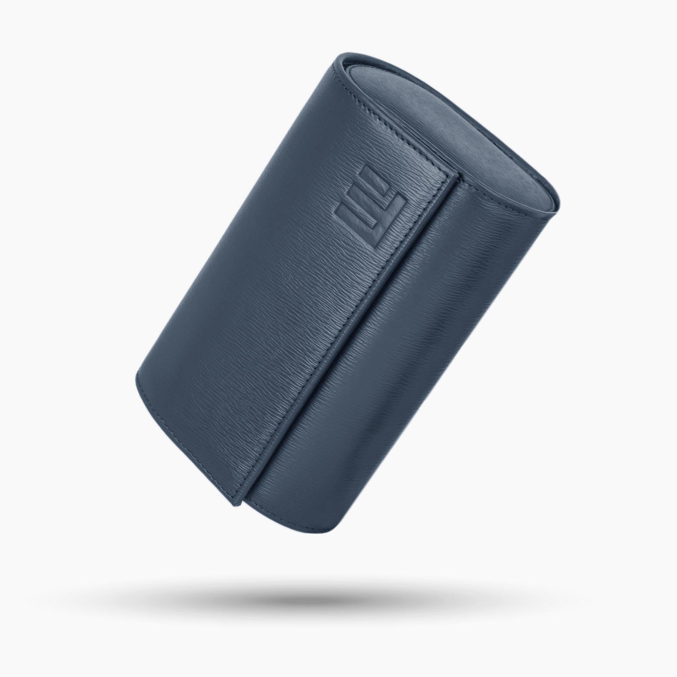 IFL Watches - Watch Roll - Blue Saffiano für 2 Uhren-IFL Watches-TOJU Interior