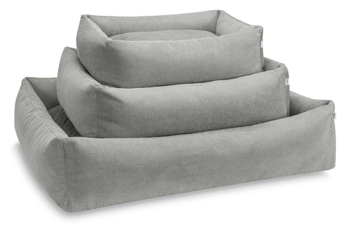 Laboni - Hundebett Tudor-Hundebett-Laboni-Grey-S - 68 x 55 x 20cm-TOJU Interior