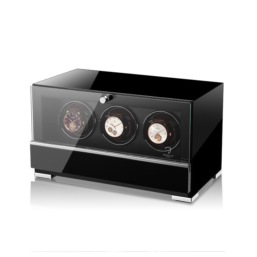 Modalo - Uhrenbeweger Clasico MV4 für 3 Uhren-TOJU Interior
