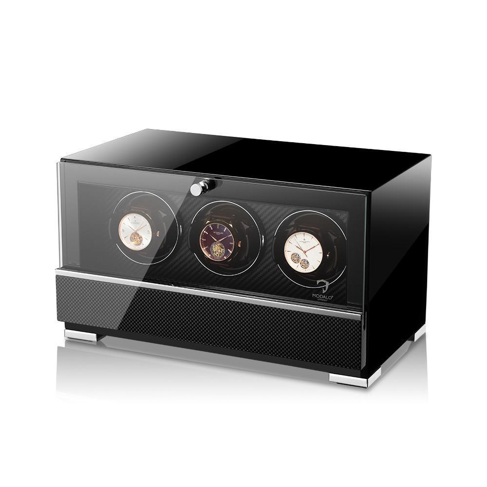 Modalo - Uhrenbeweger Clasico MV4 für 3 Uhren-TOJU Interior
