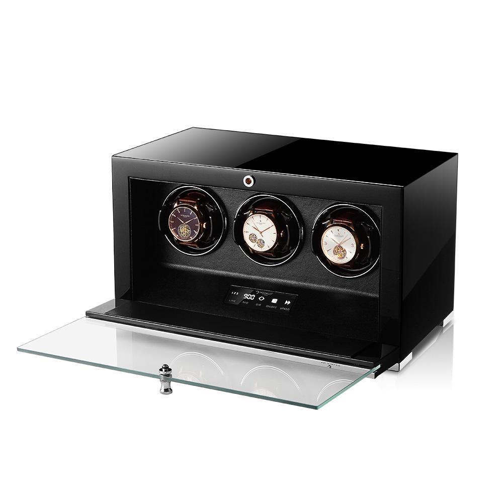 Modalo - Uhrenbeweger Clasico MV4 für 3 Uhren-TOJU Interior