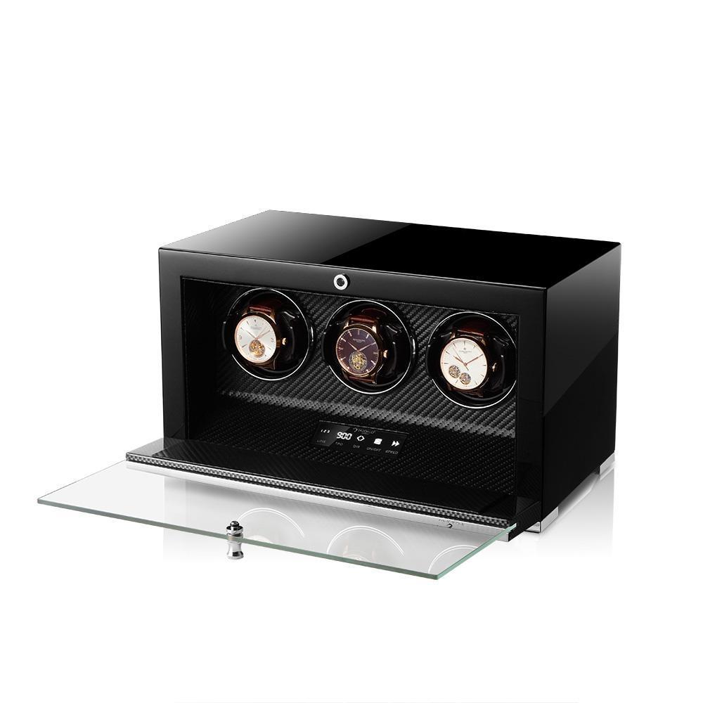 Modalo - Uhrenbeweger Clasico MV4 für 3 Uhren-TOJU Interior