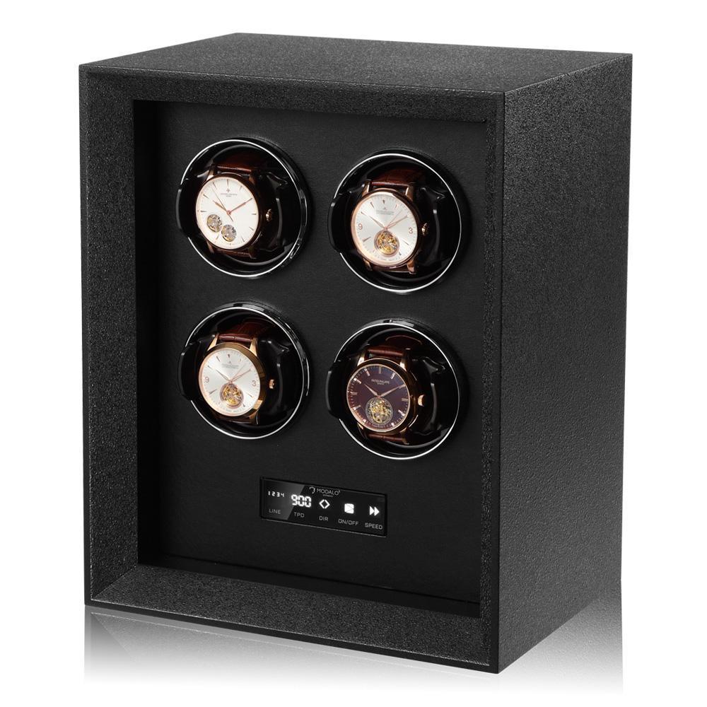 Modalo - Uhrenbeweger Safe Systems MV4 für 4 Uhren-TOJU Interior