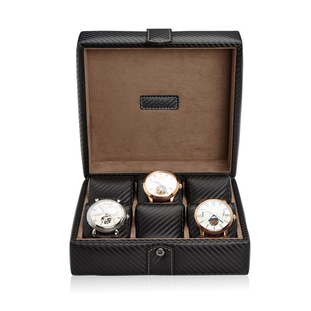 Modalo - Uhrenbox Gallante für 6 Uhren-TOJU Interior