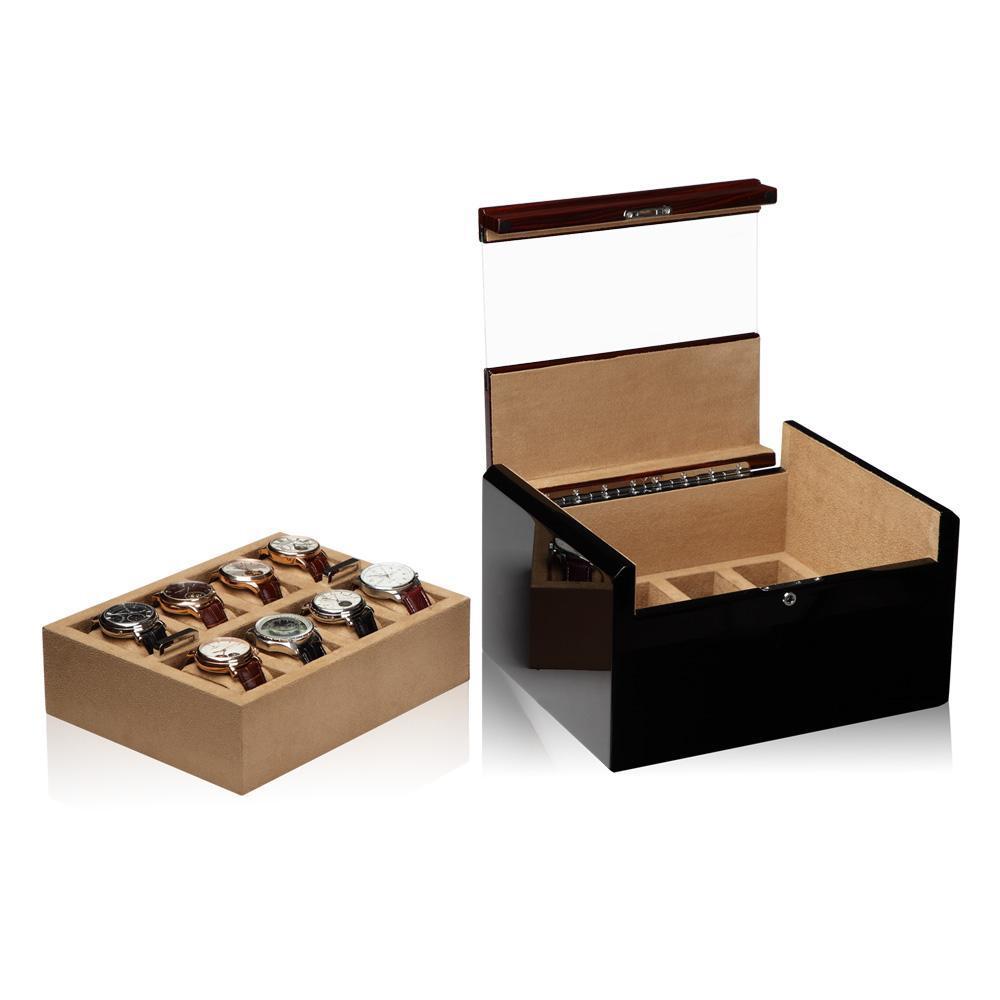 Modalo - Uhrenbox Imperia für 16 Uhren-TOJU Interior
