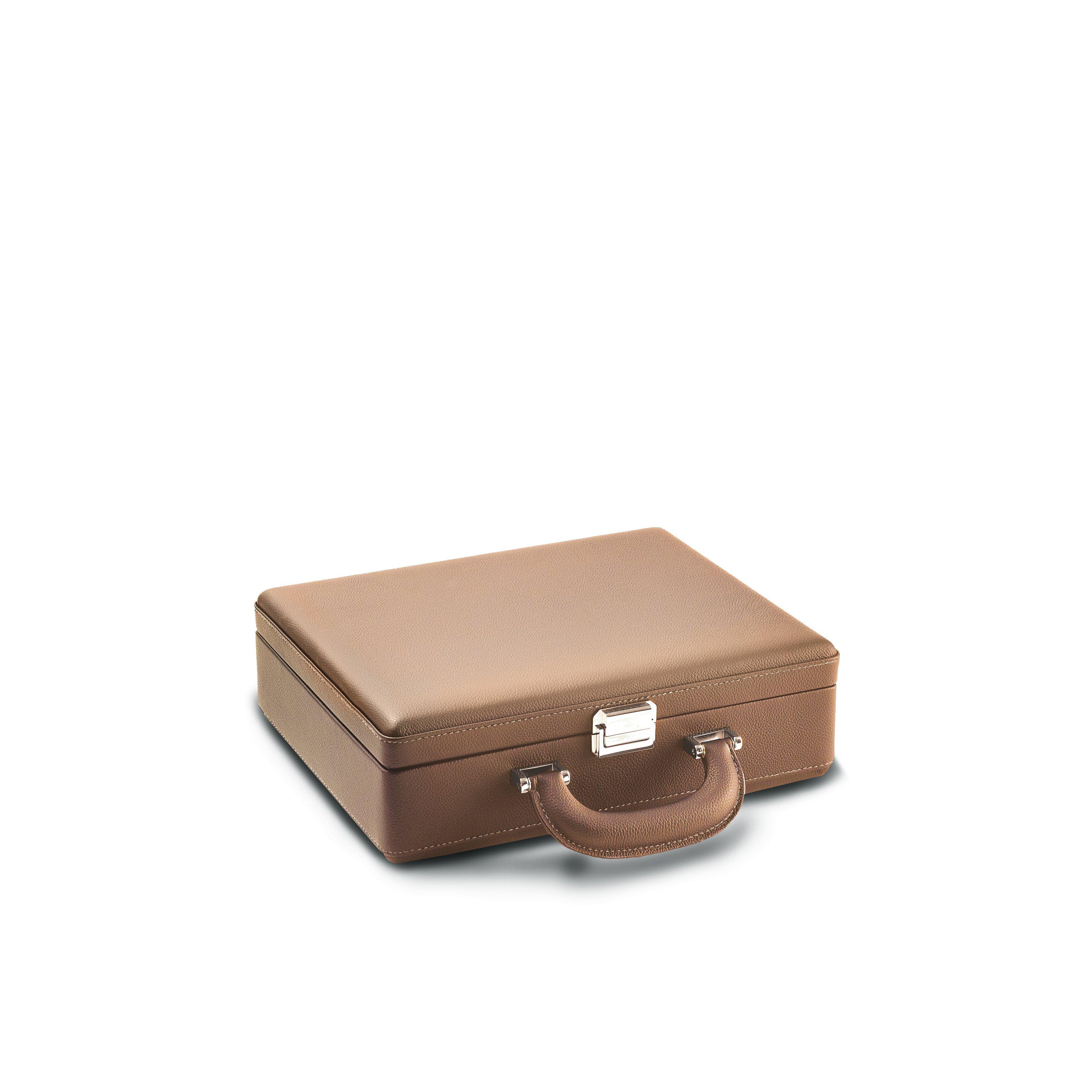 Scatola del Tempo Uhrenbox mit Griff - VALIGETTA 8 besch-TOJU Interior