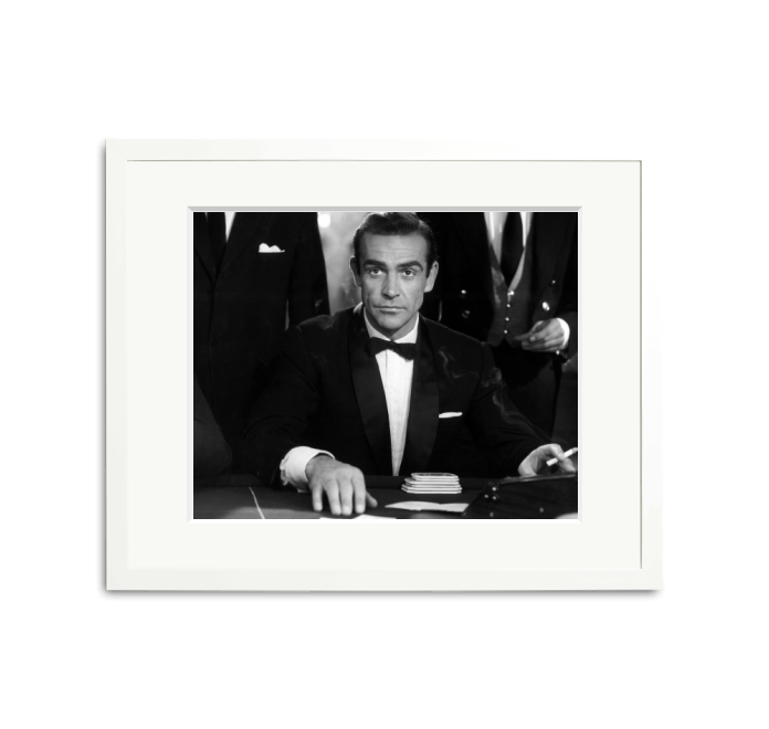 Sonic Editions - Wandbild - James Bond, Dr no-Wandbild-Sonic Editions-M - 50x40cm-Weiß-TOJU Interior