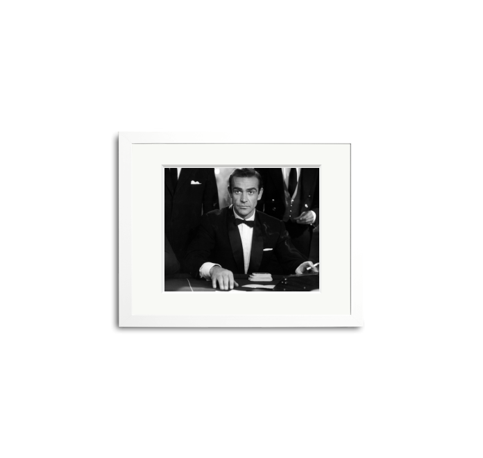 Sonic Editions - Wandbild - James Bond, Dr no-Wandbild-Sonic Editions-S - 35x28cm-Weiß-TOJU Interior