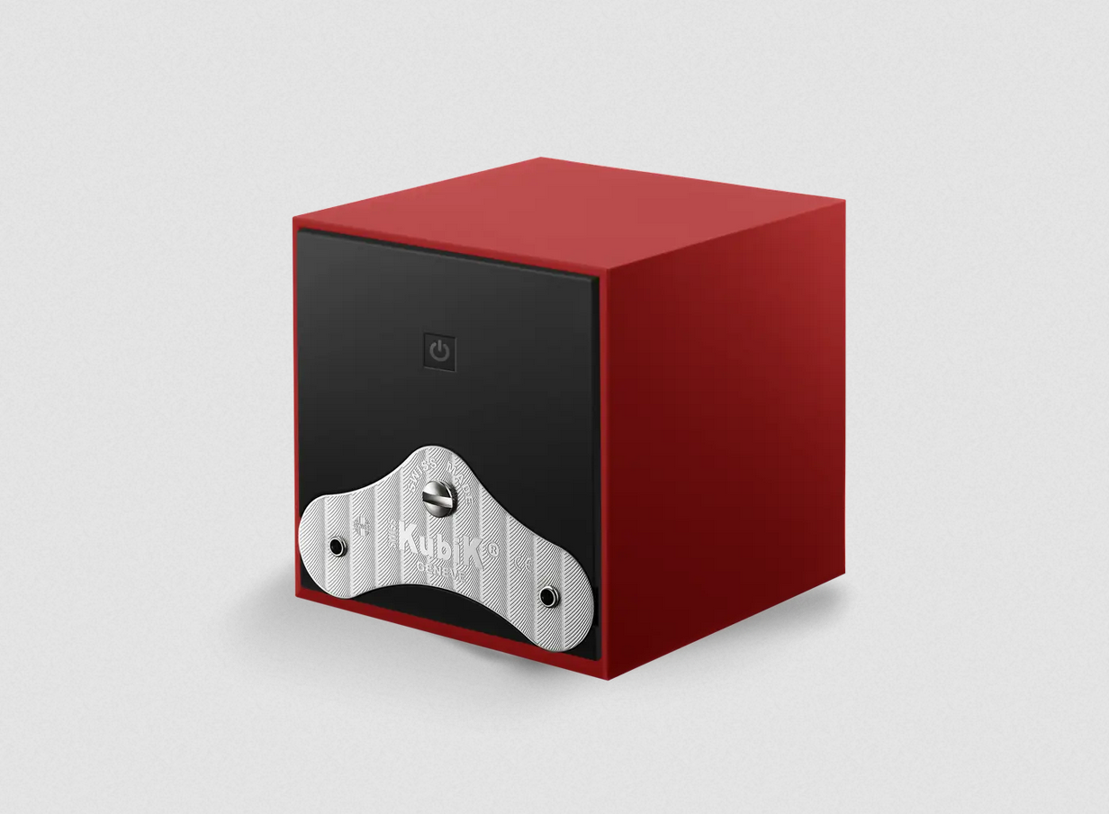 Swiss Kubik - Uhrenbeweger - Startbox Red-Swiss Kubik-TOJU Interior