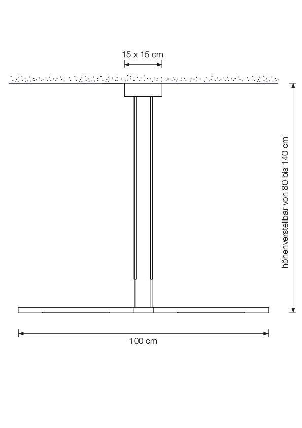 VS Manufaktur - PEN 100 Pendelleuchte-Leuchte-VS MANUFAKTUR vormals Florian Schulz-TOJU Interior