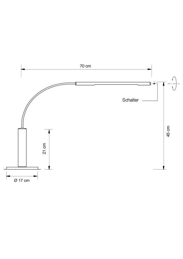 VS Manufaktur - PIN T Arbeits-Tischleuchte-Leuchte-VS MANUFAKTUR vormals Florian Schulz-TOJU Interior