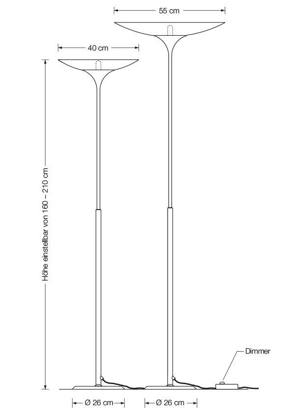 VS Manufaktur - TAOS 55 Raumstrahler-Leuchte-VS MANUFAKTUR vormals Florian Schulz-TOJU Interior