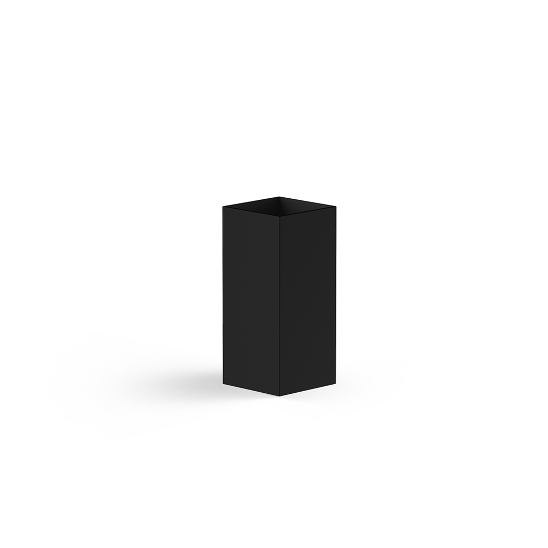 Decor Walther CORNER Standbehälter – Schwarz matt – Art. 0564560