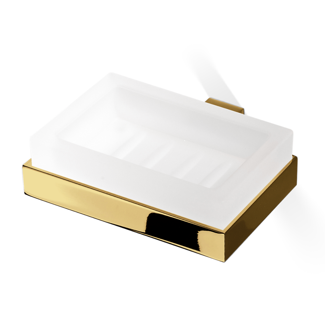 Decor Walther CORNER Wandseifenschale – Gold 24 Karat – Art. 0561820