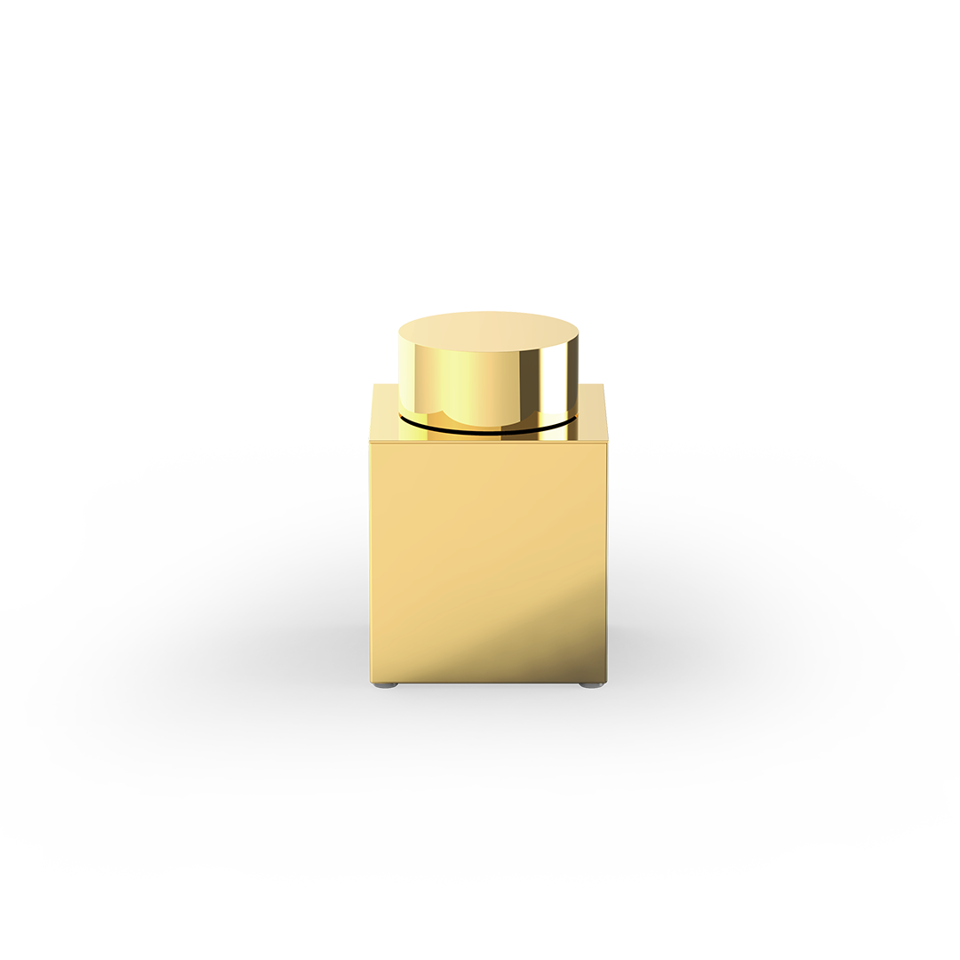 Decor Walther DW 3655 N Dose mit Deckel – Gold 24 Karat – Art. 0861020