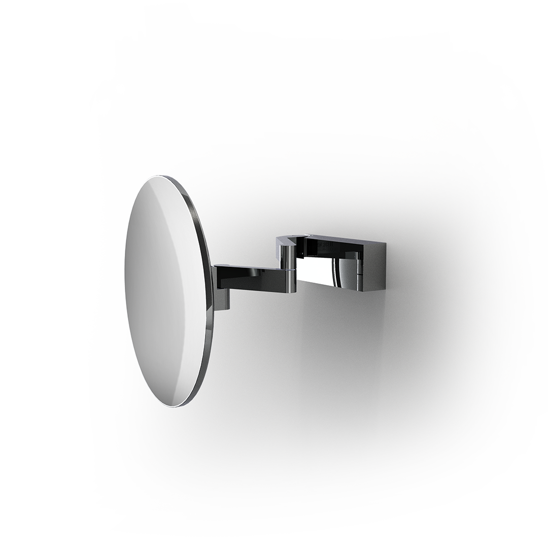 Decor Walther VISION R UNLIT 5X Wandkosmetikspiegel – Chrom - 5-fache Vergrößerung – Art. 0126500